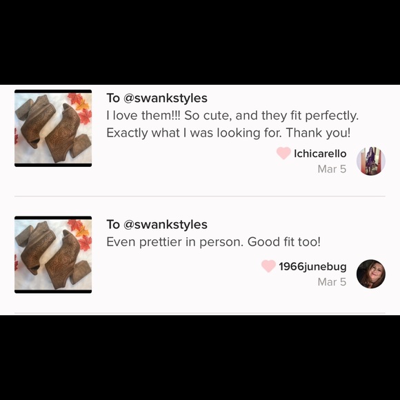 Last one SZ 6!! Dark Tan Open Toe Booties - Picture 4 of 4